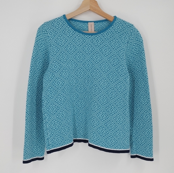 Scovhuus Cotton Blend Knit Sweater - Picture 1 of 4
